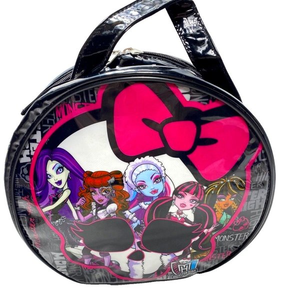 Monster High Doll Bag - Lunch/Makeup Carrier, Clear, Rare and Discontinued - Picture 1 of 11